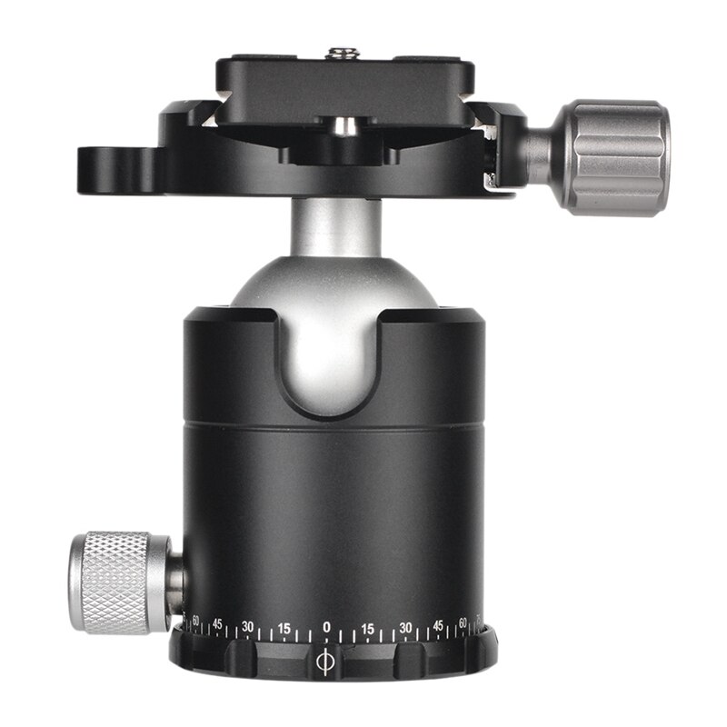 Angle réglable de tête de monopode de tête de boule de trépied d'alliage d'aluminium de X-36S avec la poche de stockage 2 Mini clé pour la tête de boule