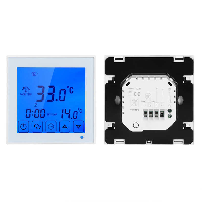 Huishoudelijke Elektrische Vloerverwarming Thermostaat Temperatuurregelaar Thermoregulator 200 ~ 240V