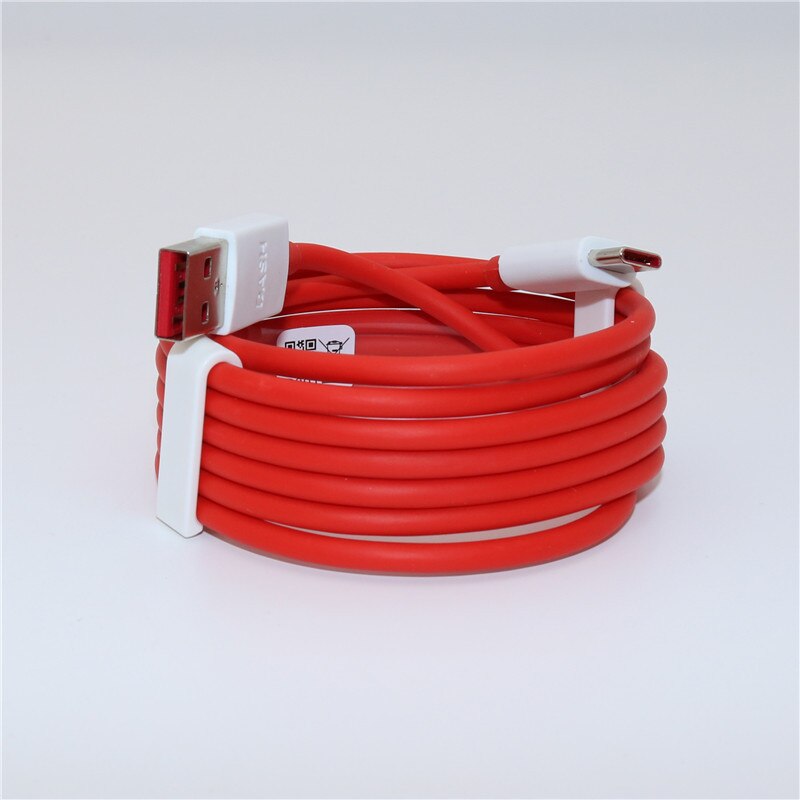 Original uns EU ONEPLUS 6T Bindestrich ladegerät 5V/4A Schnelle Ladung 1m 1,5 m USB rollenmaschinenlinie typc kabel Zauberstab Energie Adapter für eins Plus 6t 5T 5 3T 3: nur 100cm Kabel