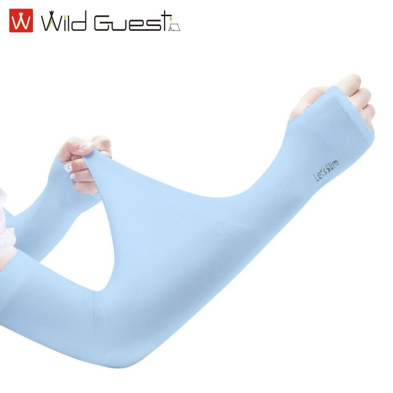 1 Paar Zon Arm Cover Fiets Mouwen Vissen Anti Ultraviolet Mouw Arm Cover Outdoor Rijden Arm Cover