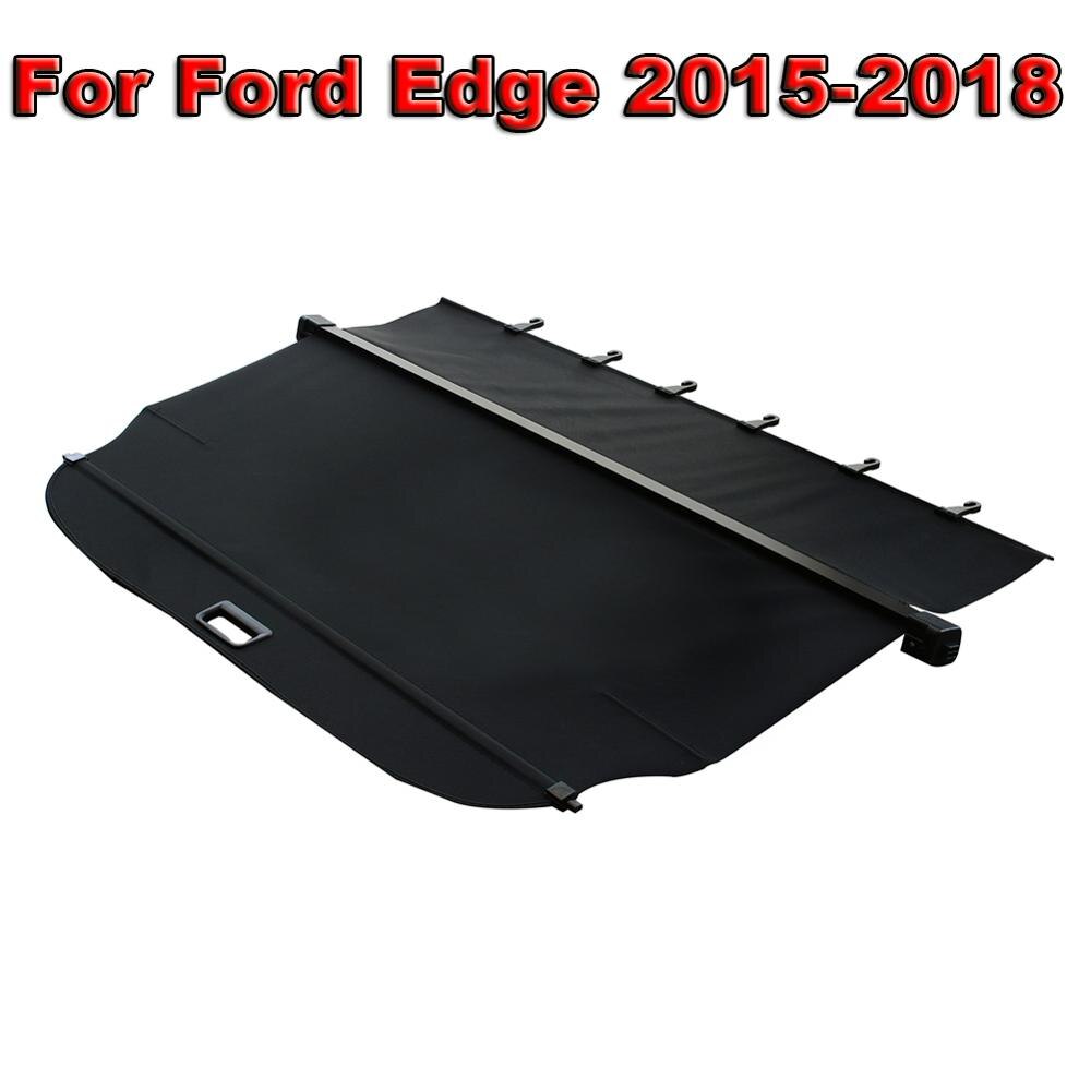Nero Copertura Bagagliaio di Un'auto Retrattile A Scomparsa Interni Auto Deposito Cargo Carrier Tenda con Pull Fibbia Organizzatore Accessori