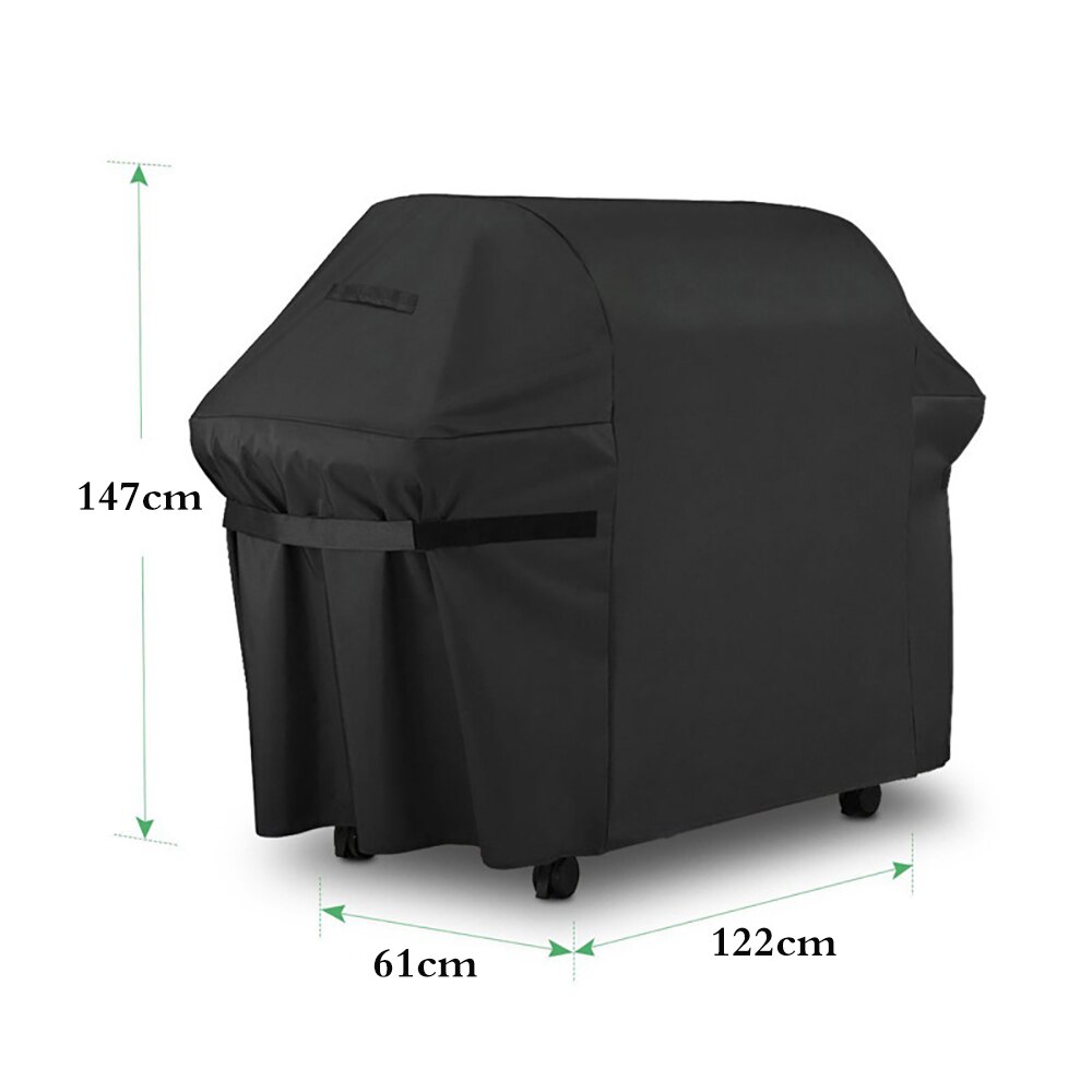 Outsunny Grillabdeckung Für Rechteckige Gasgrills – 188x71x125 Cm, Wasserdicht