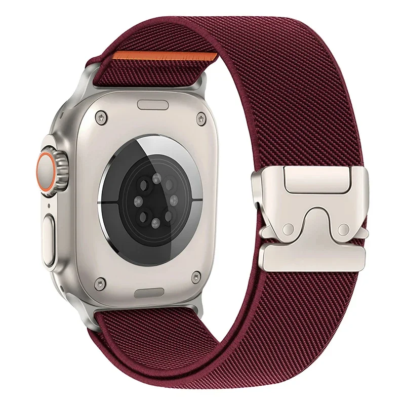 Bracelets de Parachute pour Apple watch 10 bandes 46mm 42mm 45mm Ultra 2 49mm 44mm 41mm bracelet en nylon correa iWatch série 9 8 SE 5 6 7