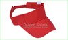 Summer Outdoor Running Empty Top Hat Man Women Sports Visor Caps For Running Tennis Golf Camping Hiking: Red