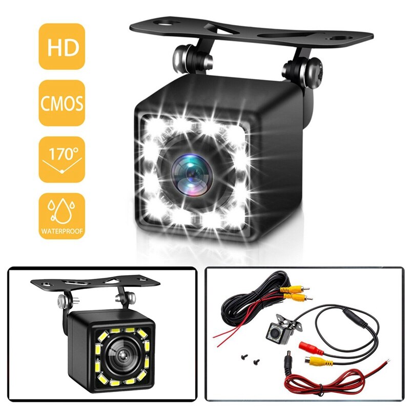 9 Inch Android 8.1 Car GPS Multimedia Universal Navigation Head Unit with 170 Degree HD CMOS Car View Backup Camera