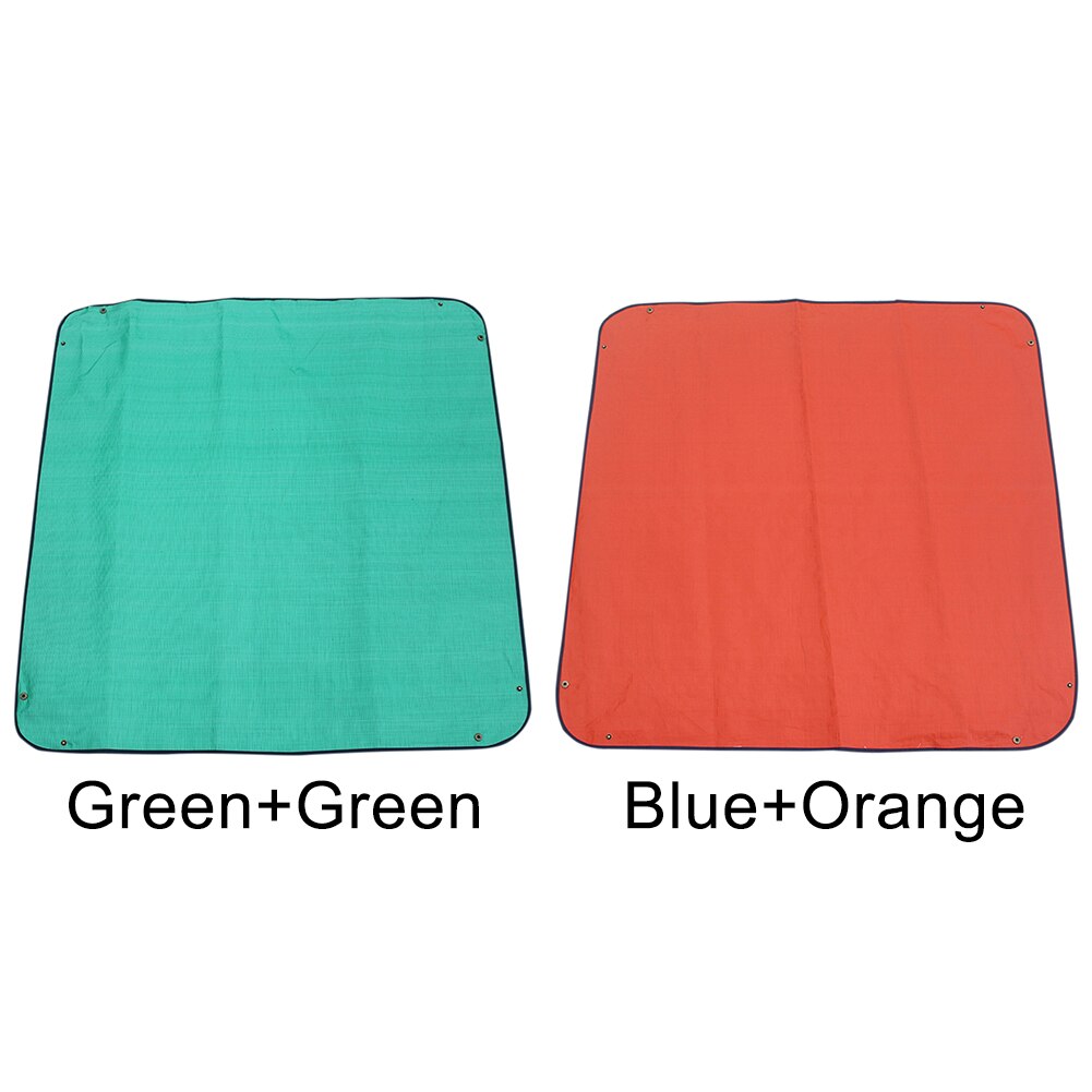 1 X 1meter Thicken Square Mat Plant Change Basin Gardening Pad Lock Mix Soil Land Cushion Foldable Waterproof Reusable
