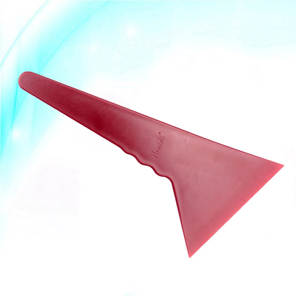 Car Film Applying Tool Window Cleaning Scraper Adhesive Remover Film Change Color Tool (Dark Red)