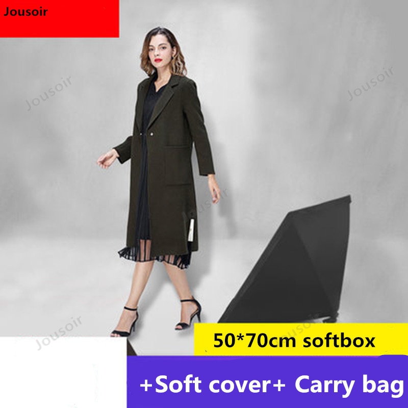 LED softbox set simple small studio product shooting photo photo fill light CD50 T03