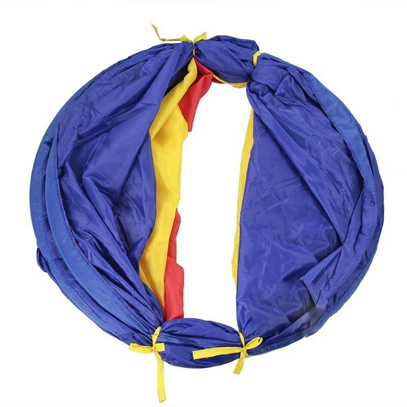 Tente de jouet tunnel tricolore pour enfants