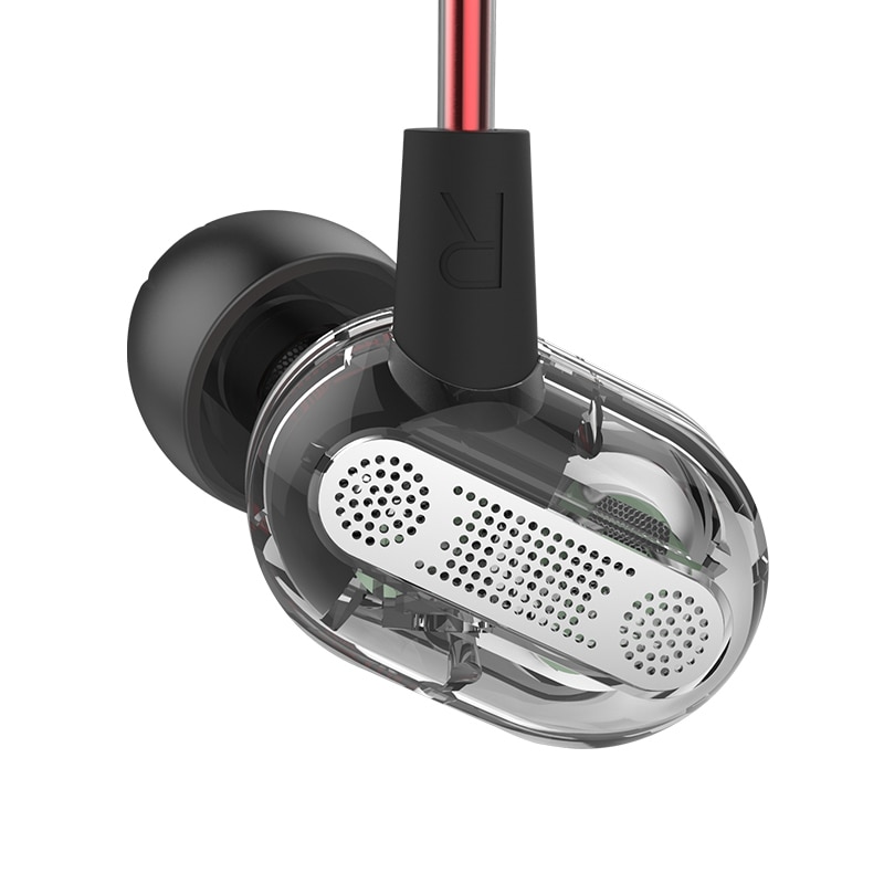 KZ ZSE In-ear Headphones - Dual Driver Subwoofer HIFI DJ Monitor - Wired Sport Earphones for Mobile