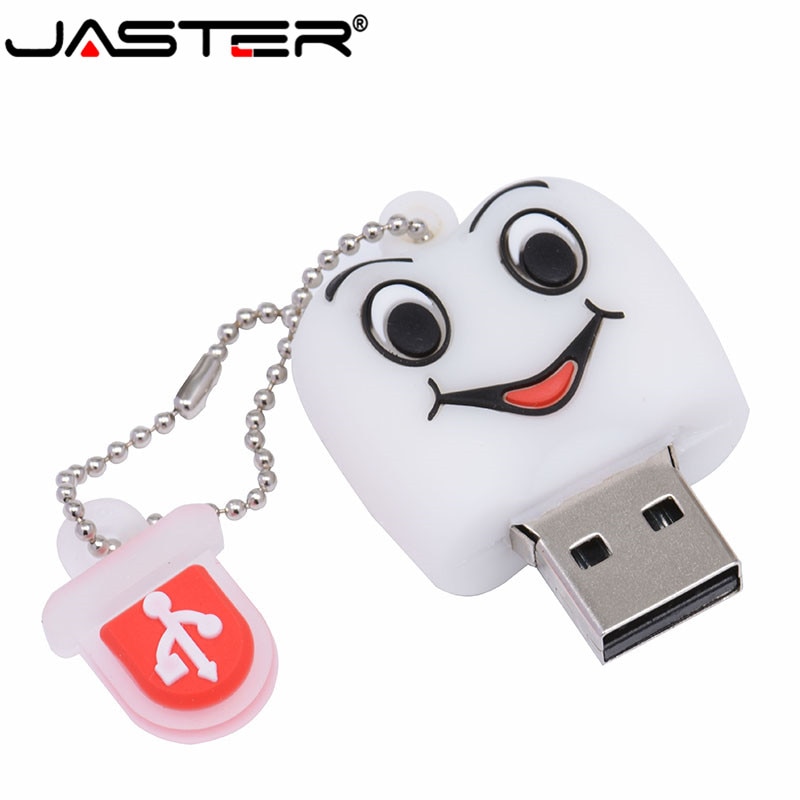 Jaster Pen Drive Tanden Leuke Model 8Gb/16Gb/32Gb/64Gb Usb 2.0 flash Drive, tand Flash Memory Stick Pendrive Tandarts U Disk