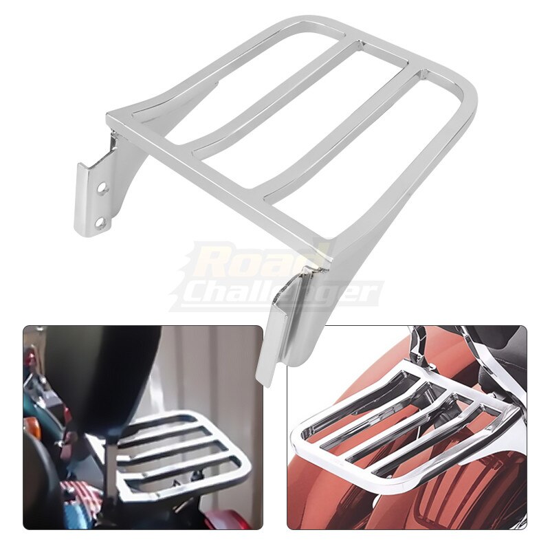 For Harley Sportster XL 04-17 Dyna 06-17 Softail 84-05 FLST FLSTC LSTSC 06-17 Motorcycle Sissy Bar Backrest Luggage Rack
