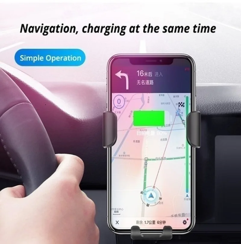 Uchwyt samochodowy na telefon Wielofunkcyjny uchwyt na telefon komórkowy Uchwyt grawitacyjny Osłona przeciwsłoneczna Lustro Deska rozdzielcza GPS Smartfon robić iPhone 16