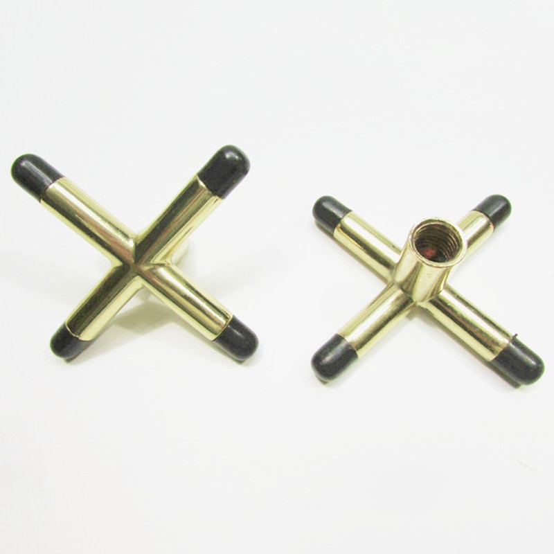 2pcs Set Brass Bridge Head Pool Cue Stick Frame Pole Accessories For Snooker Billards 9 Ball &T8