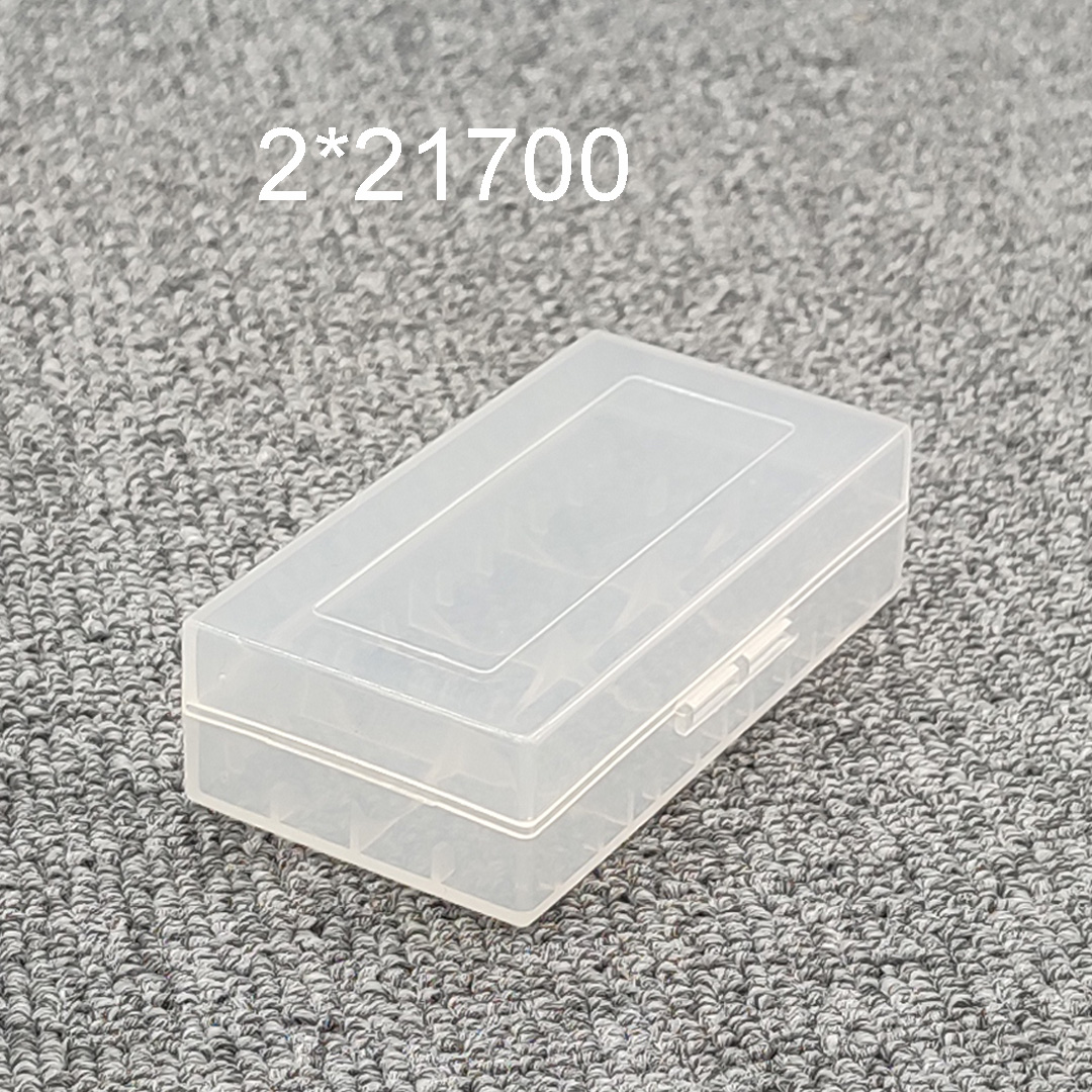 26650 18650 Pudełko robić przechowywania baterii Twarde etui z uchwytem na akumulator 4 18650 4AA 4AAA Plastikowa obudowa przezroczysta: Inne