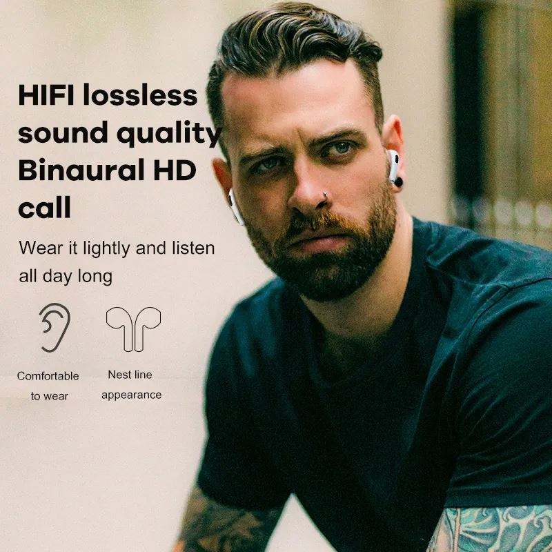 BOSEbye Profi6 True kabellos Kopfhörer Bluetooth 5.2 Kopfhörer TWS Spielen Stereo Rauschunterdrückung schwer Bass Mini in-Ohr-Ohrhörer