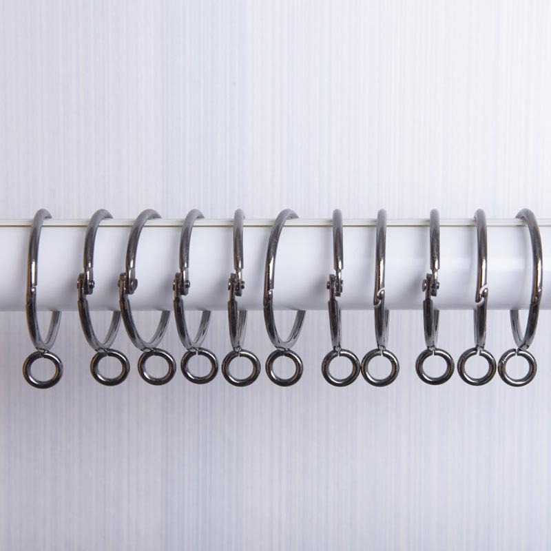 Circular opening curtains hanging ring opening buckle Roman rings curtain ing opening to live curtain buckle hanging ring