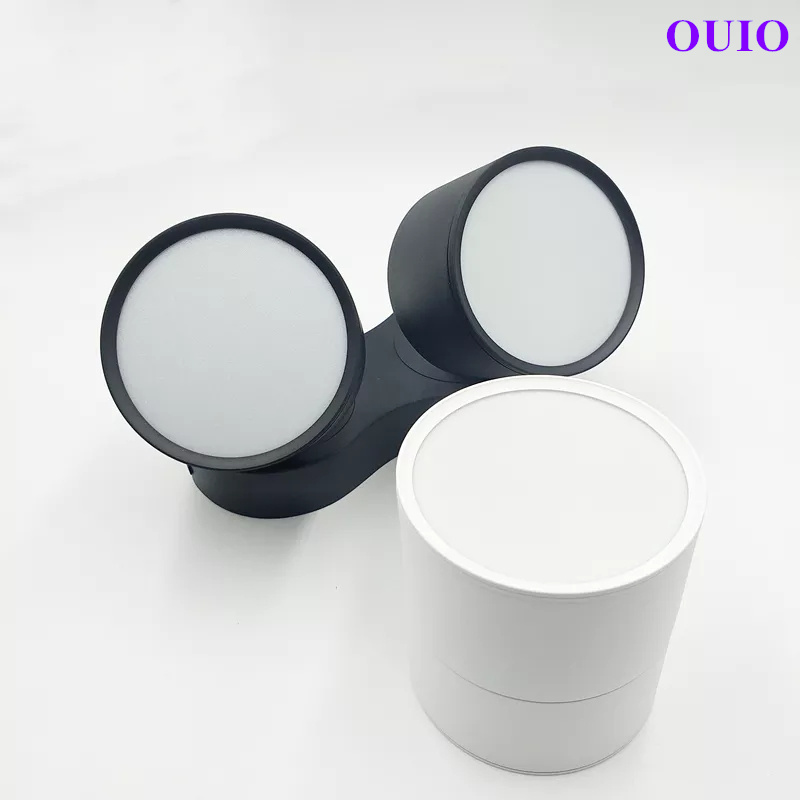 Luz descendente LED giratoria plegable regulable 12W15W20W/24W30W40W foco de techo de alta potencia SMD 5730 Chip AC85 ~ 265V lámpara de techo