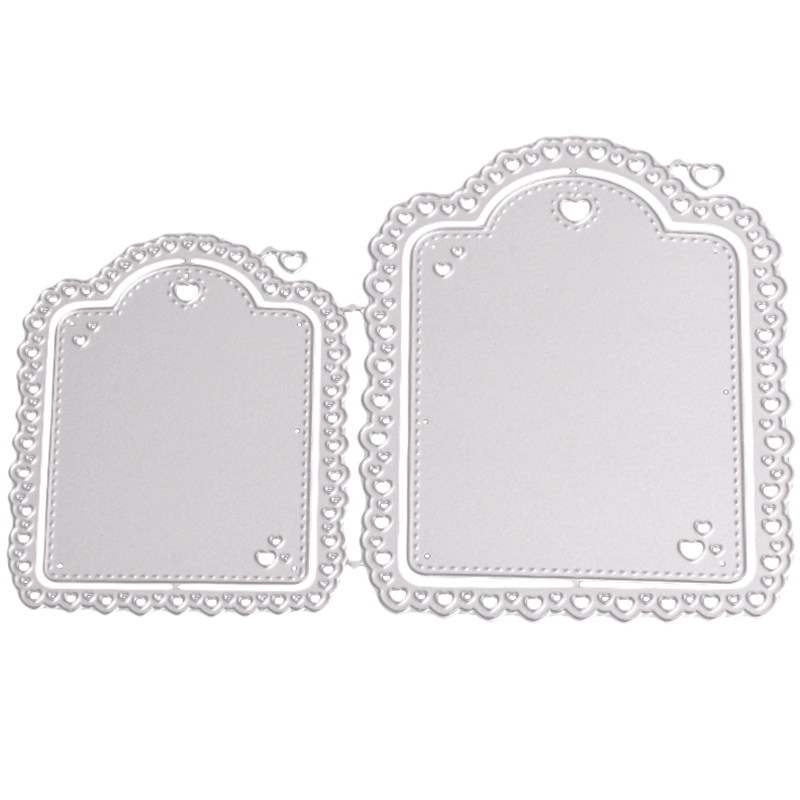 Molde para recortar tarjetas de felicitación Diy