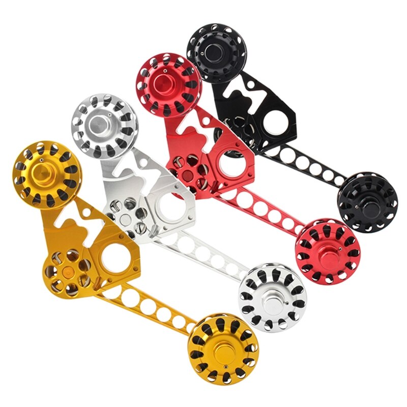 Aluminum Alloy Bicycle Chain Guide Wheel 2/3/6 Speed Folding Bike Rear Derailleur Chain Tensioner
