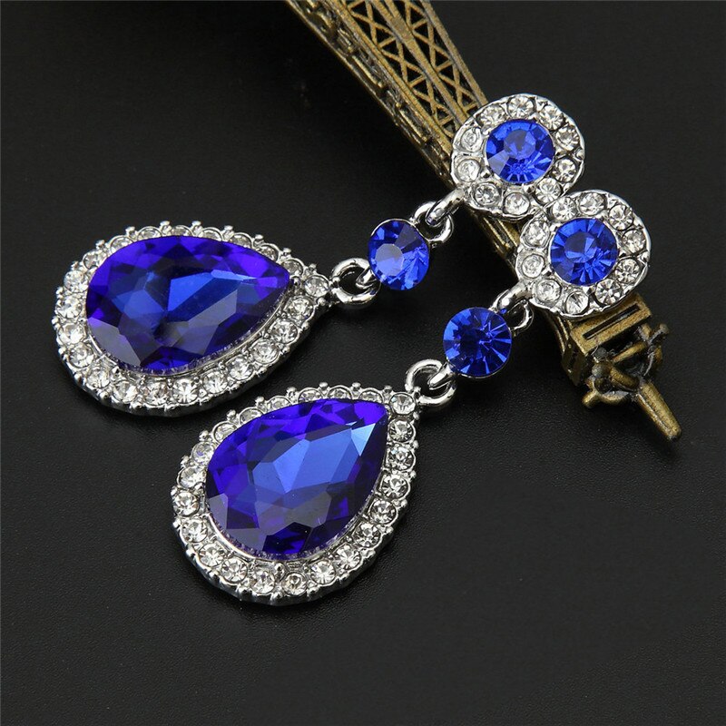 Wedding Jewelry Rhinestone Style Earrings For Women earrings round bohemian brincos Dangle: ter04