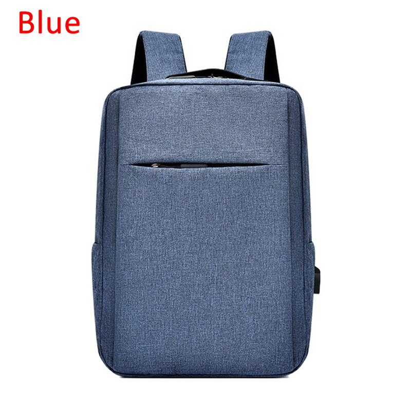 Puimentiua USB antivol sacs à dos d'ordinateur portable 15 pouces grande capacité voyage sac à dos hommes étanche charge sac à dos étudiant sacs: Blue