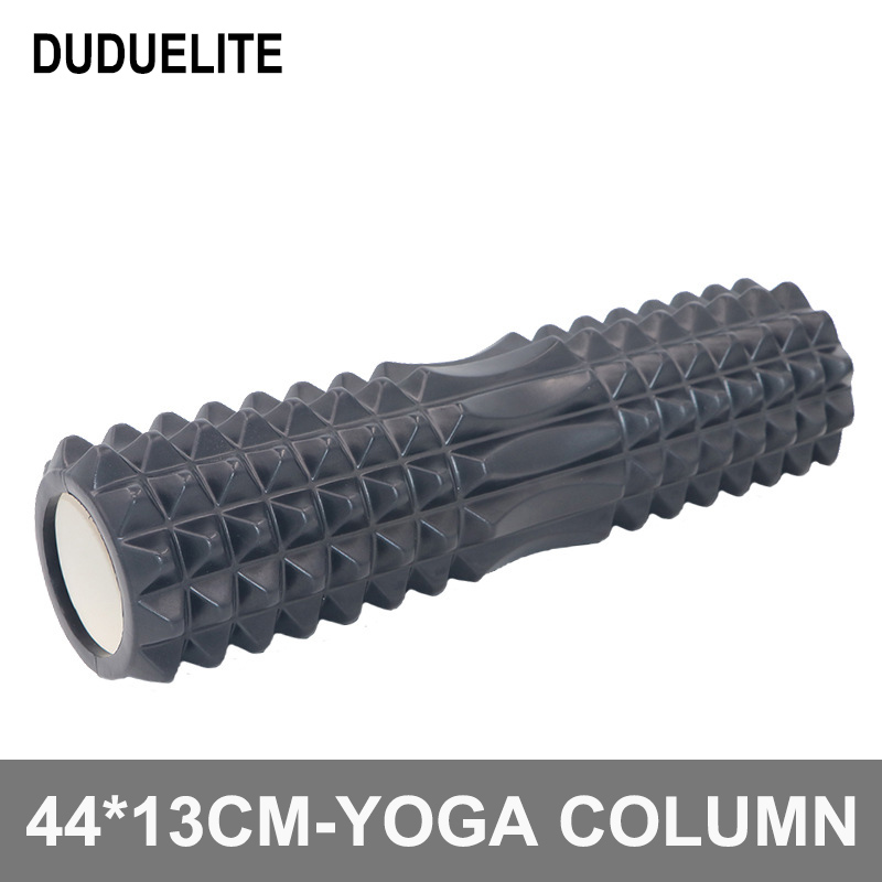 Foam Yoga Pilates Yoga Column Foam Roller Fitness Yoga Foam Block Two Sizes Grid Trigger Point Therapy Physio Muscle Relaxation: C