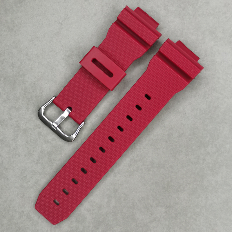 Armband für casio G-SHOCK DW-6900 DW-5600 gw-m5610 5000 G-5600 5700 harz silikon armband sport wasserdicht armband accessorie: Blue pink