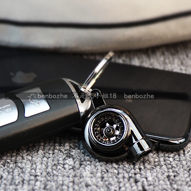 Jdm turbo nyckelring turboladdare nyckelring personlighet män och kvinnor bil nyckelring hänge