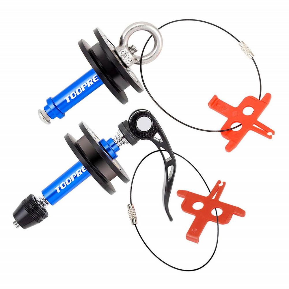 MTB Mountain Road Bike Chain Holder Tool Through Durable Axle Dummy Hub With Quick Release Barrel Shaft Frame Bicycle Parts