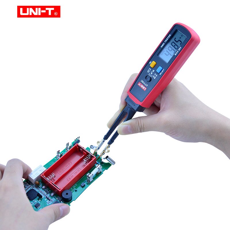 UNI-T Smd Multimeter UT116A UT116C Auto Range Weerstand Capaciteit Diode (Rcd) Led Zener Dcv Continuïteit Tester Met Clip