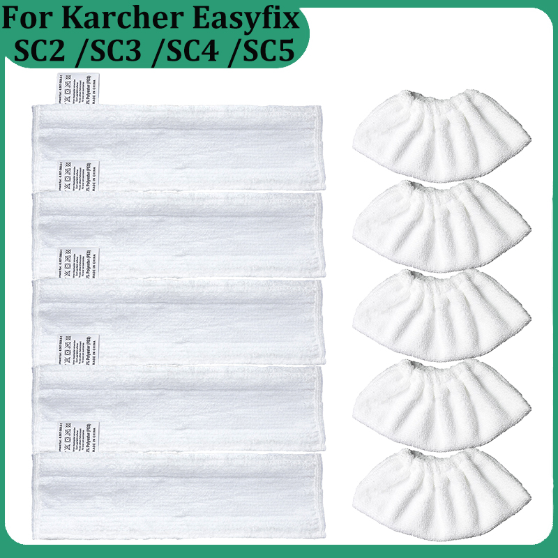 Mop Doek voor Karcher Easyfix SC2 SC3 SC4 SC5 Stoomreiniger Microvezel Vloerreiniging Pad mop doek Stoomreiniger Accessoires