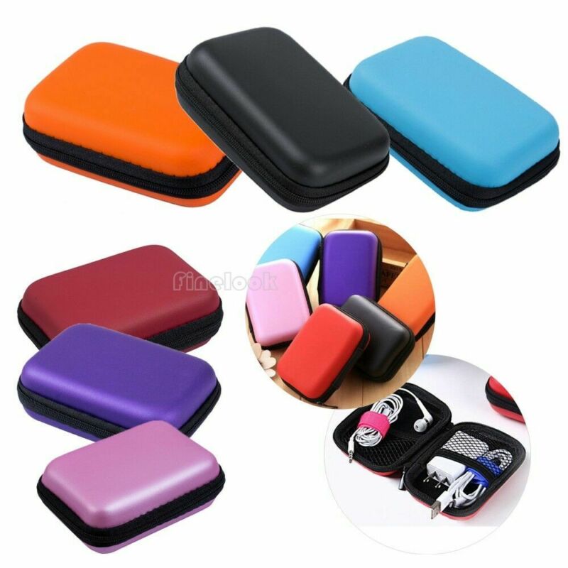 Draagbare Reizen Organizer Case Voor Usb Kabel Oortelefoon Oximeter Doos