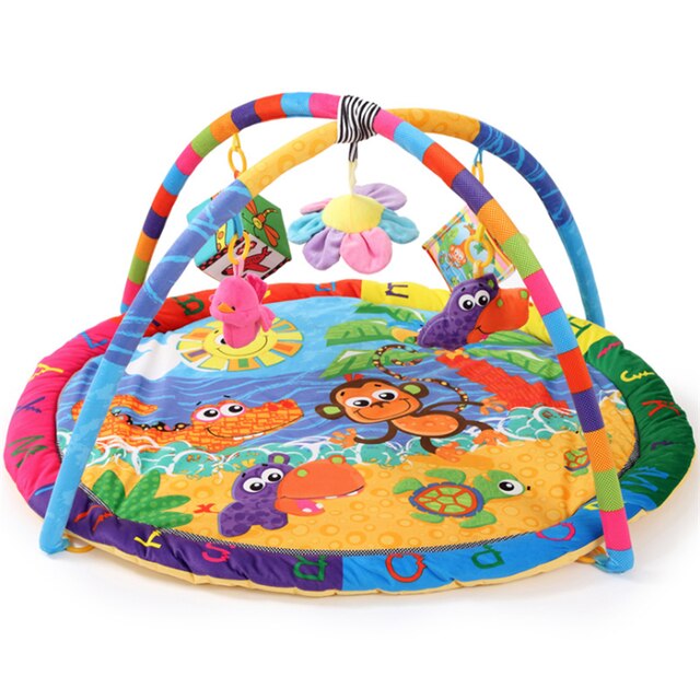 Baby Activiteit Gym Play Gym Activiteit Hek Speelgoed Baby Rammelaar Dikker Activiteit Wakker Mateducation Kruipen Spel Deken: 5