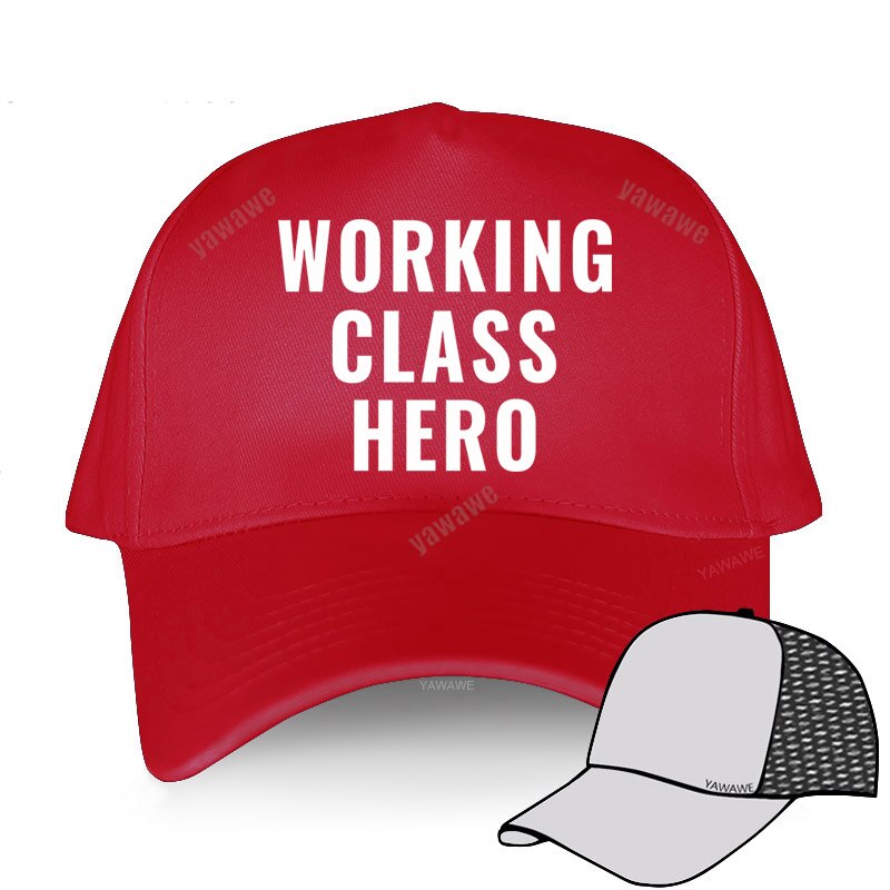 Unisex Outdoor Zomer Caps Adjuatable Hoed Heren Golf Werken Klasse Hero Mannen Luxe Katoenen Baseball Cap Classic Hip-hop Hoeden: red mesh