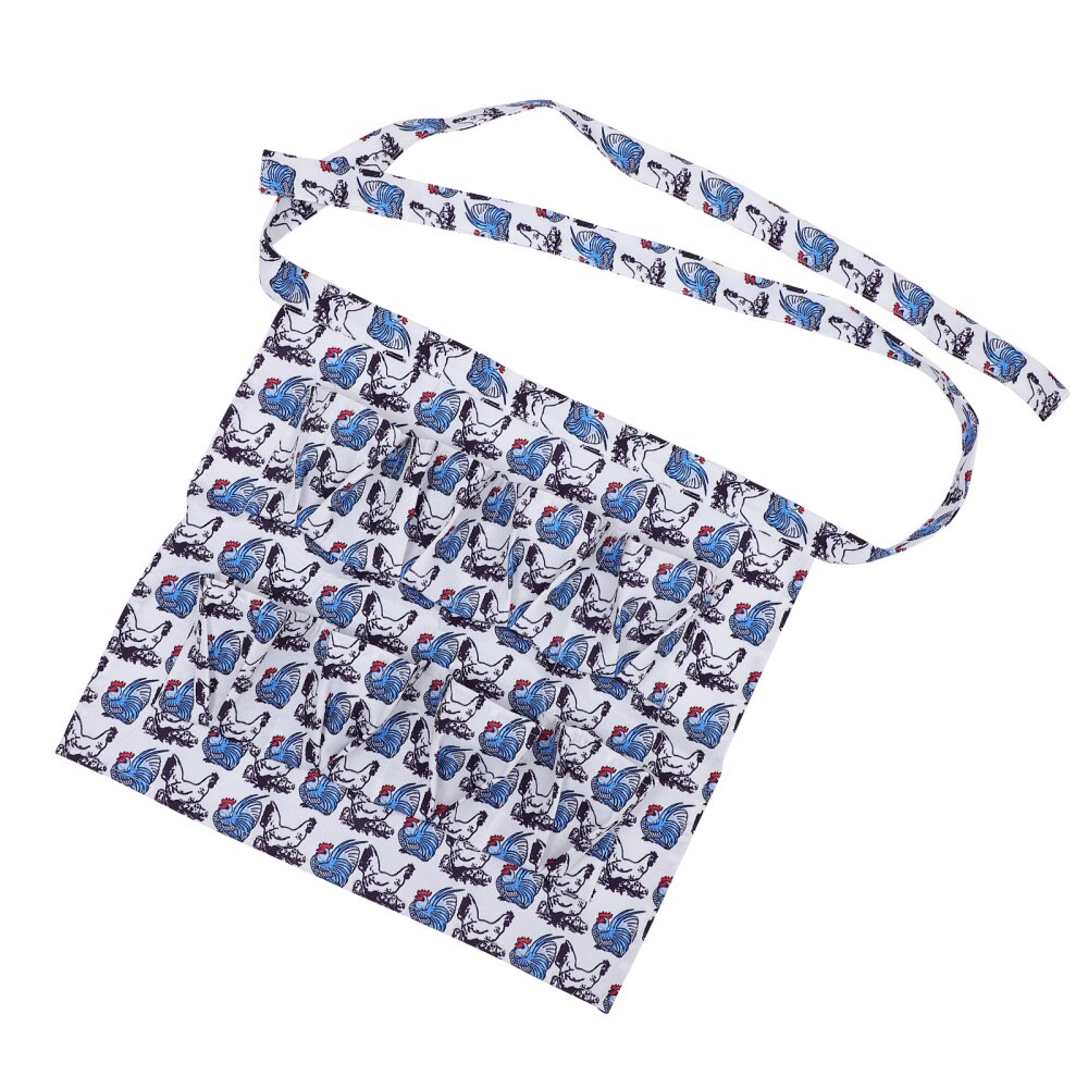 Chicken Egg Collecting Apron Pockets Hen Duck Goose Dove Eggs Holder Apron: A3