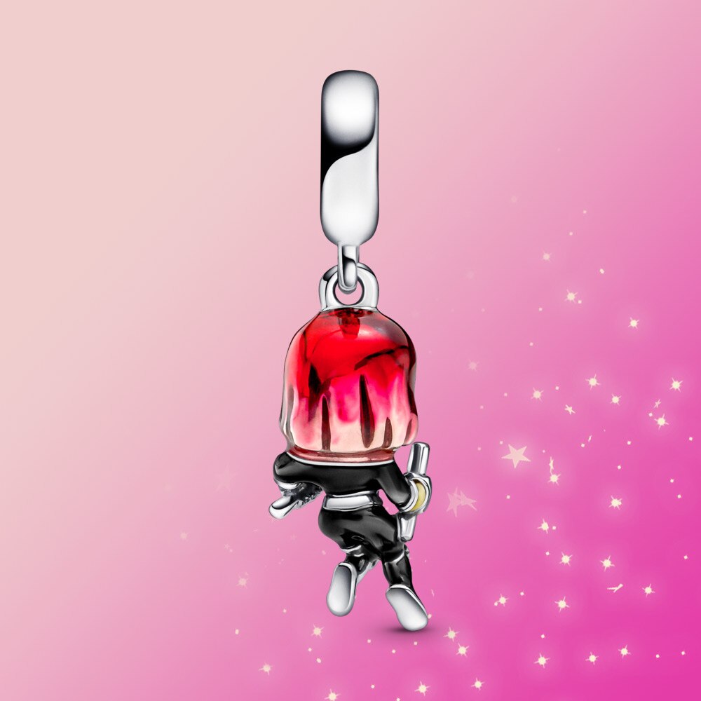 Charme 925 arco reator charme talão amá-lo 3000 vezes jóias caber pulseira os Vingadores，original para presente feminino: PASD45