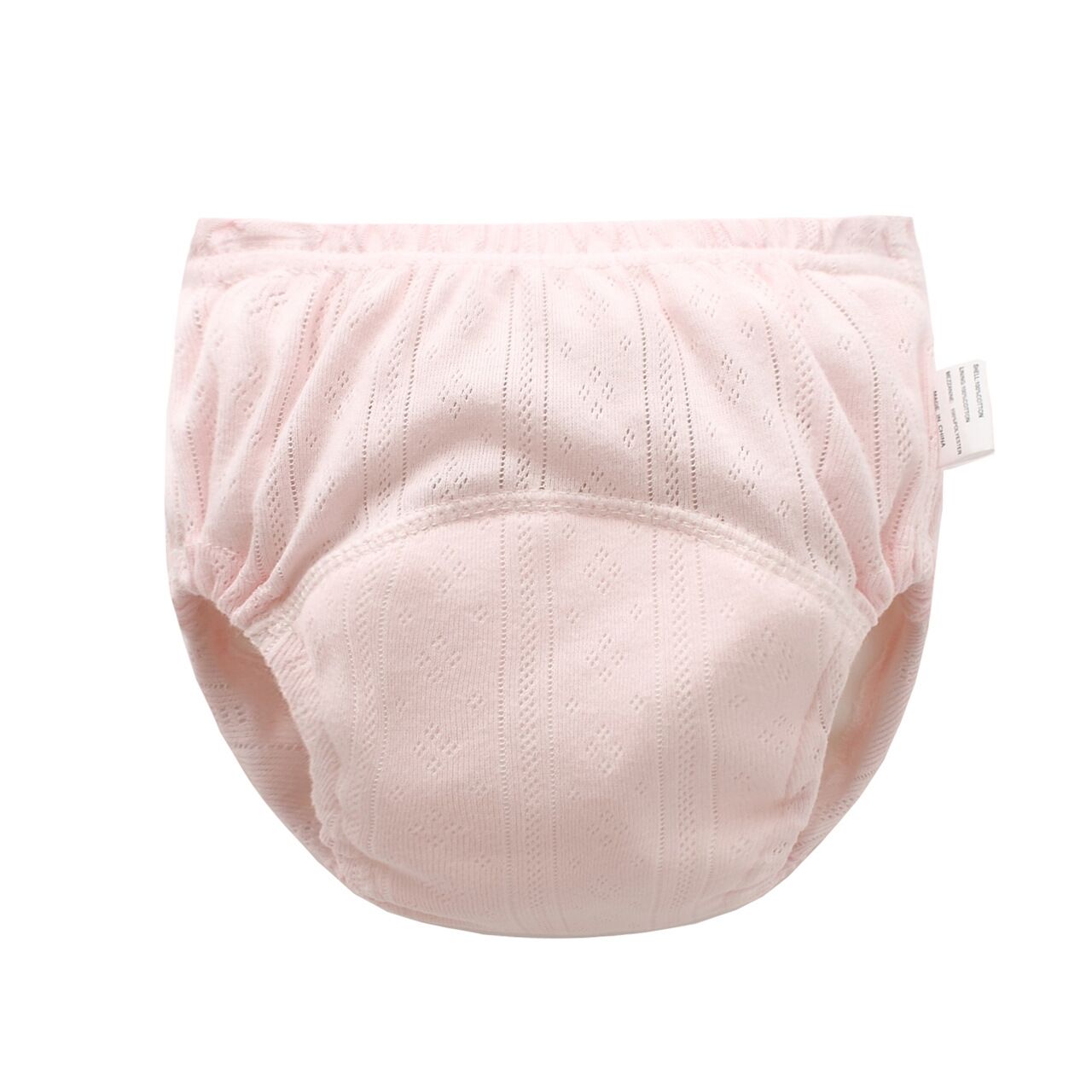 Couches culotte de bébé en coton, réutilisable, doux, lavable, pour nourrissons, sous vêtements d&#39;entrainements: pink / 100(6-15monthkg)