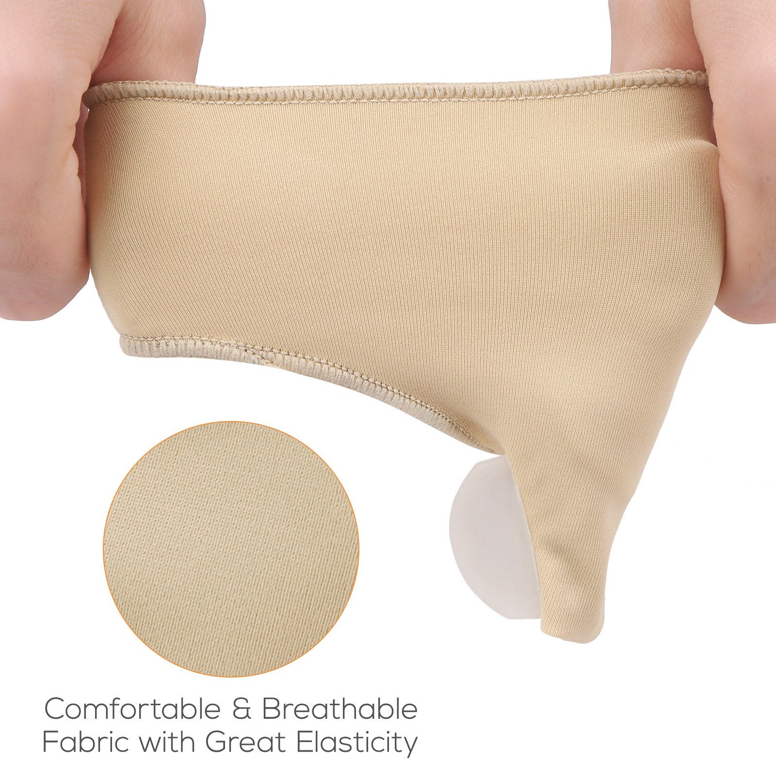 1 Paar Bunion Corrector Gel Bunion Pads Mouwen Brace Bunion Relief Grote Teen Separator Voor Grote Teen Gewrichtspijn Opluchting