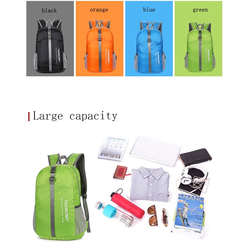Mini Camping Hiking Backpack Travel Backpack Outdoor Sport Bag Waterproof Backpack Camp Pack Trekk Rucksack