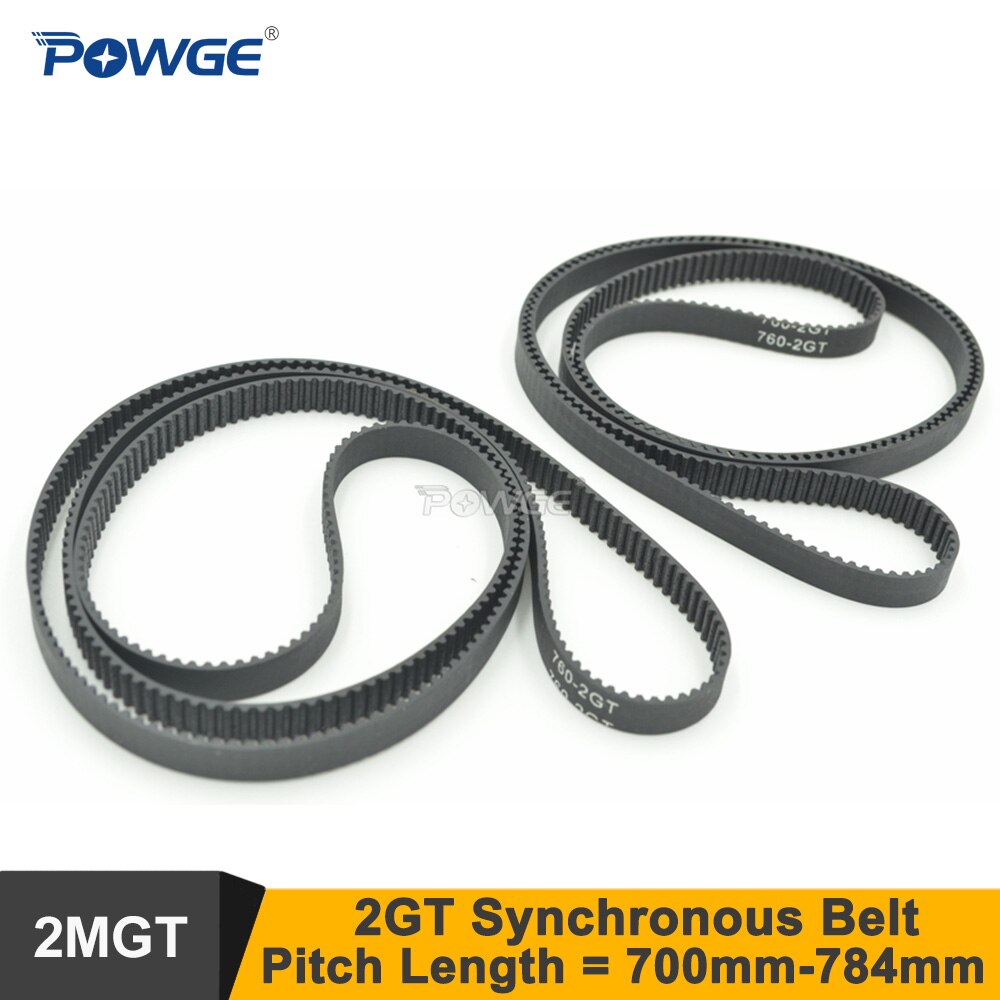 Powge 700/710/738/750/752/760/782/784 2gt pasek rozrządu w= 6/9mm gt2 zamknięty obwód paska synchronicznego 760-2gt 710-2gt 752-2gt