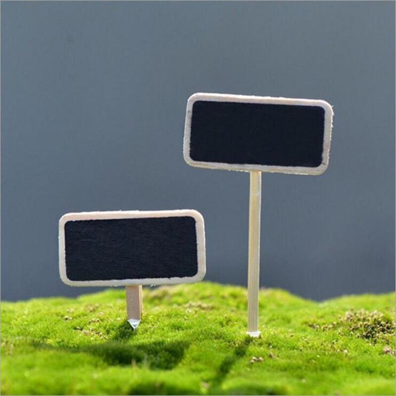 Mini pinzas de madera para pizarra, 50 Uds., carpeta de notas, Clip para foto, , decoración DIY