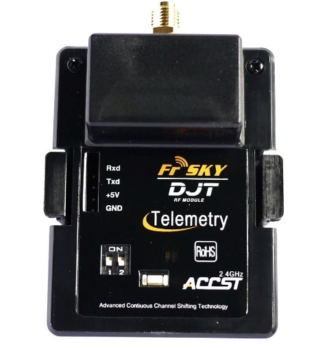 Módulo transmisor de telemetría Frsky 2,4 GHz DJT, para transmisor jr., mando a distancia