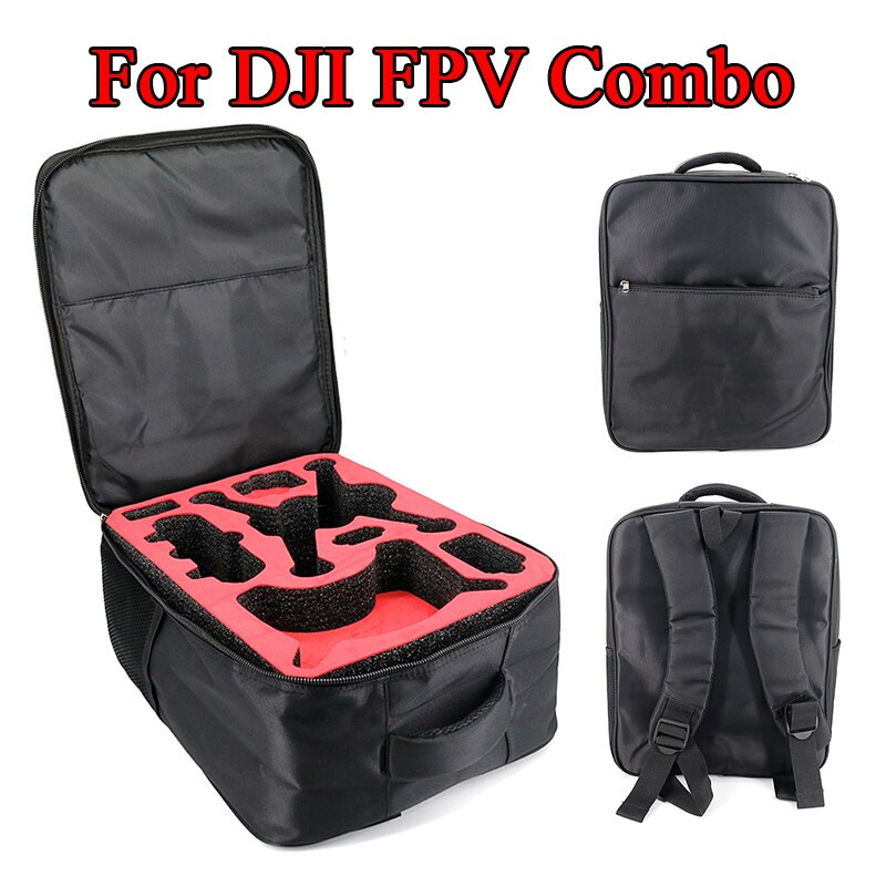 Mochila portátil à prova d&#39;água, de armazenamento, para ao ar livre, para dji fpv, combo, controle remoto, v2, óculos, acessórios