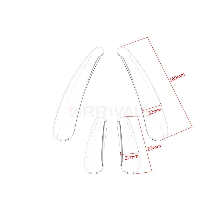 Chrome Motorcycle Cerved Swingarm Frame Insert Set For Harley Softail Models