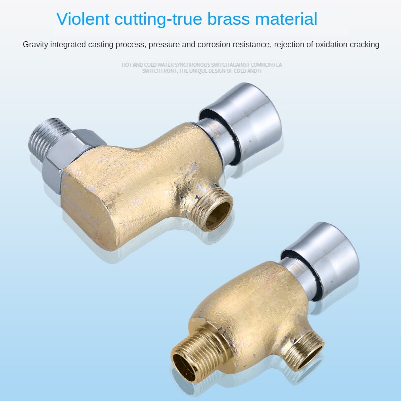 Brass Concealed Urinal Valve Urinal Flush Valve Delay Shower Valve Switch Flush Valve Antique Brass Faucet Water-tap Outdoor