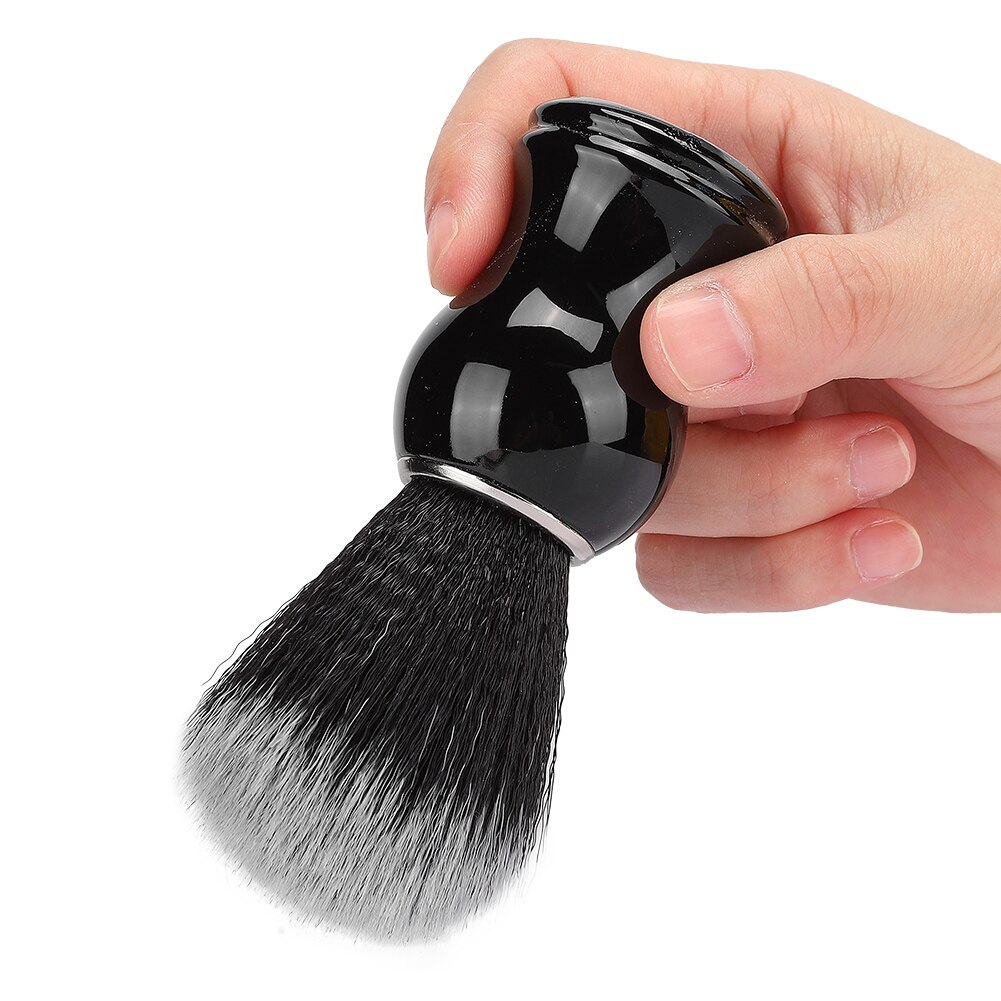 Cepillo de afeitar para hombre, conjunto de herramientas de estilo de pelo, para salón de peluquería, suministro para barbería, 3 unidades