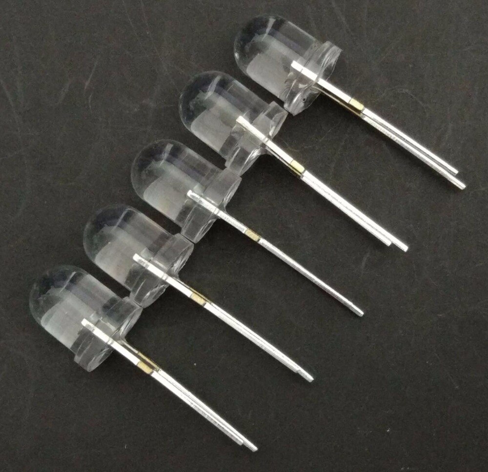 10 teile/los 8mm 0,5 W 940nm 30 Grad High Power IR LED Infrarot Emittierende Diode unsichtbare licht