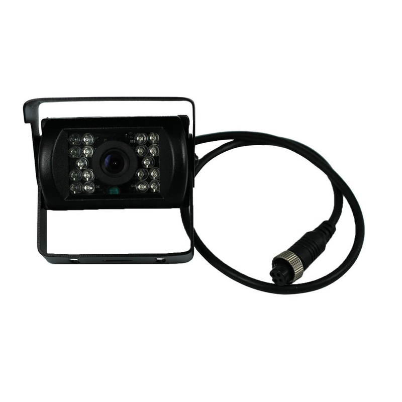 Podofo Car Rear View Camera Backup Camera for Bus RV Truck Trailer Heavy Duty + 5M/10M/15M/20M Aviation Connector Plug Cable: Without Cable