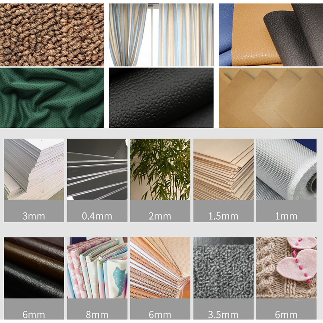 Ciseaux électriques pour la couture de tissu, cuir, tissu, papier, sans fil, à main, Double tête, outil de coupe électrique multifonctionnel
